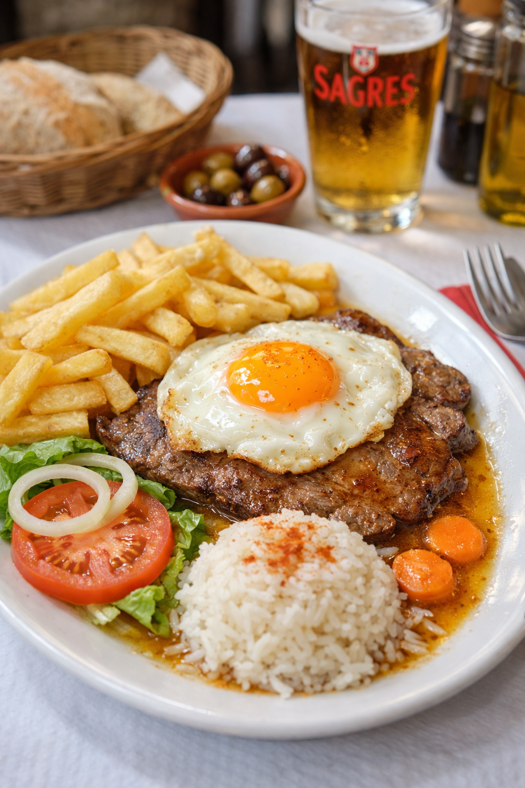 Fotografia profissional e iluminada de um prato de comida
